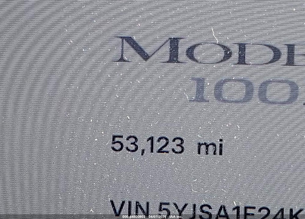 2019 TESLA MODEL S 100D/75D/LONG RANGE/STANDARD RANGE VIN: 5YJSA1E24KF300442