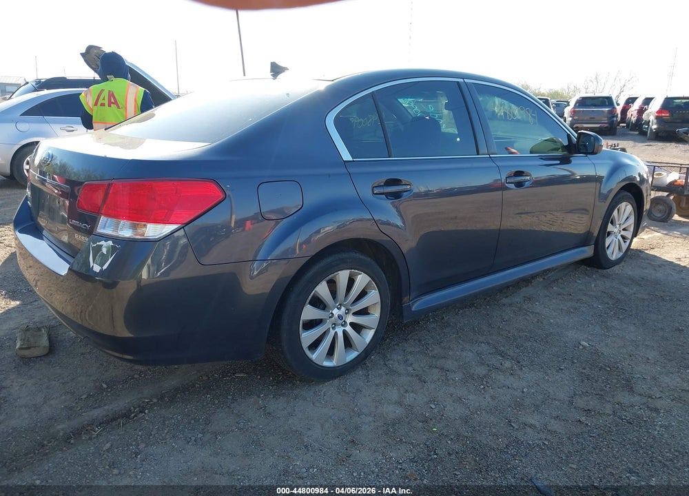 2011 SUBARU LEGACY 2.5I LIMITED VIN: 4S3BMBK61B3259575