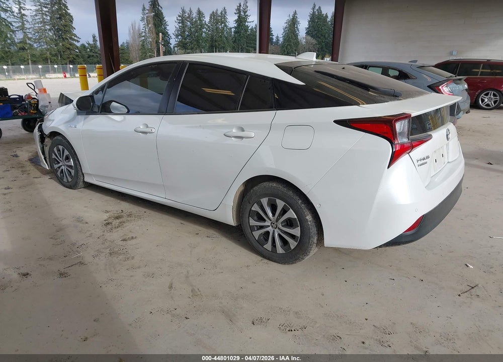 2021 TOYOTA PRIUS XLE AWD-E VIN: JTDL9MFU6M3030113
