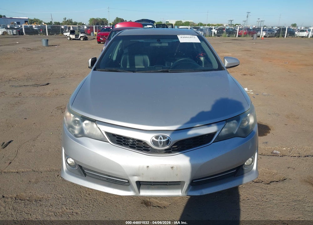 2013 TOYOTA CAMRY SE VIN: 4T1BF1FK7DU211048
