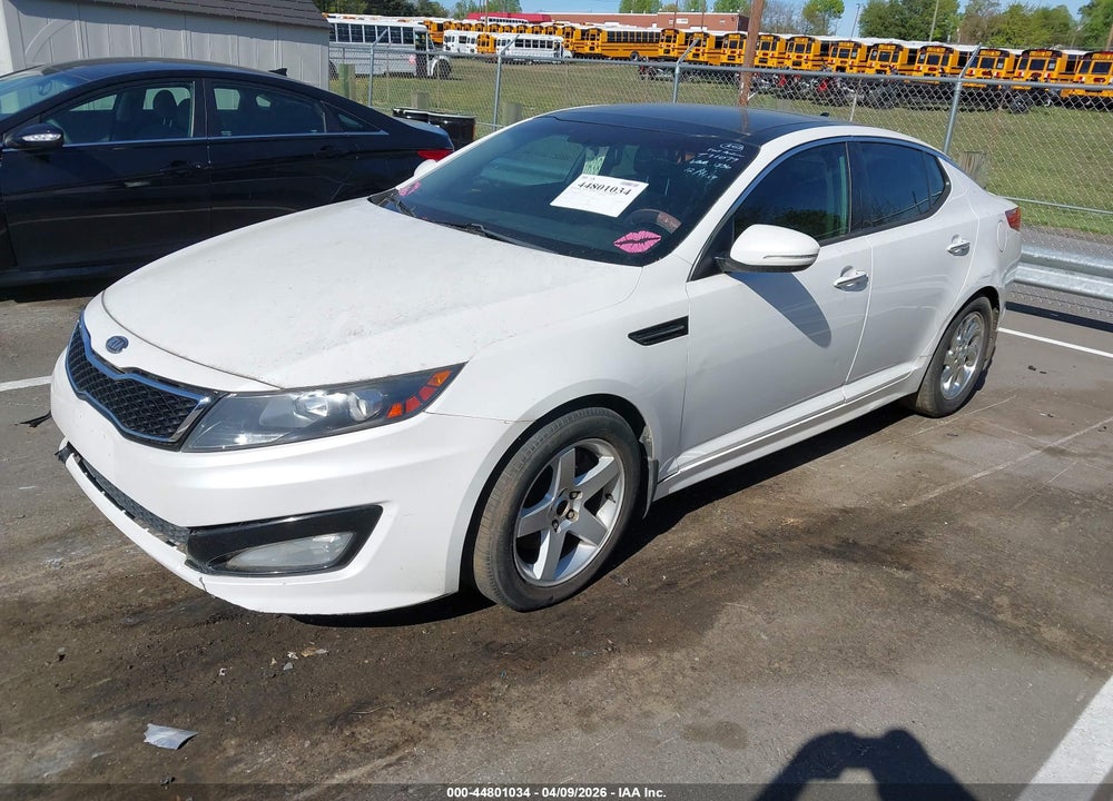 2011 KIA OPTIMA SX VIN: KNAGR4A68B5093836