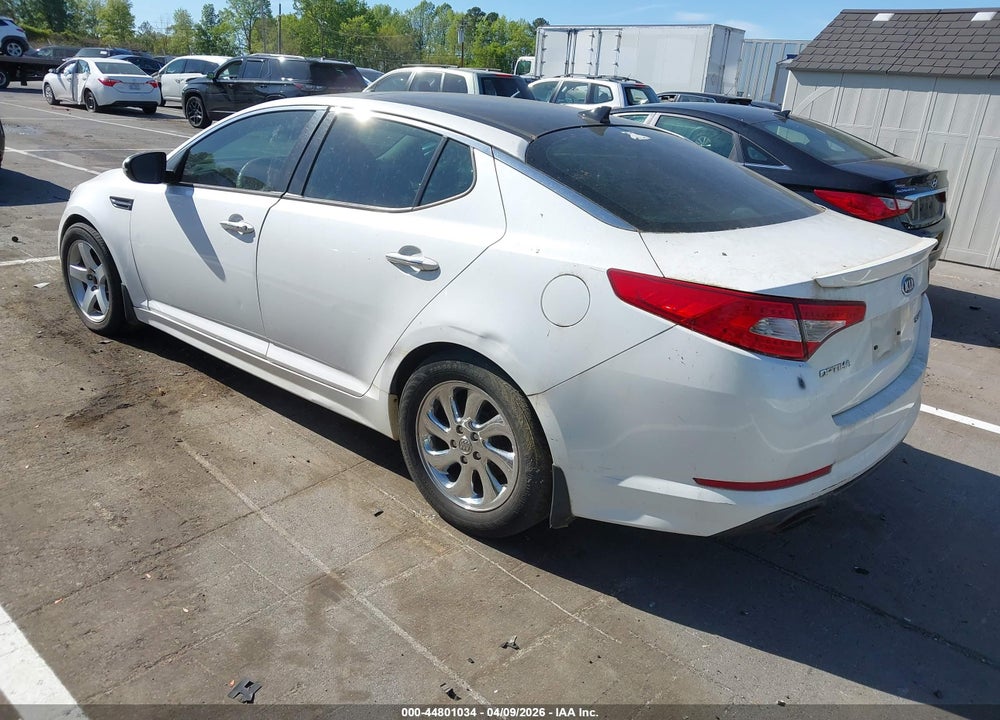 2011 KIA OPTIMA SX VIN: KNAGR4A68B5093836