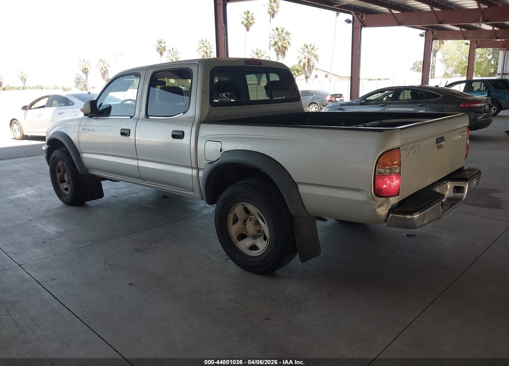 2001 TOYOTA TACOMA PRERUNNER VIN: 5TEGM92N21Z778947