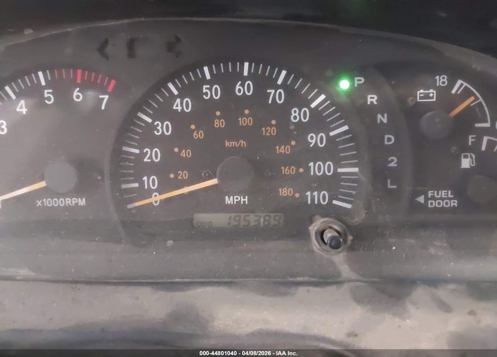 2002 TOYOTA TUNDRA SR5 VIN: 5TBBT44162S287363