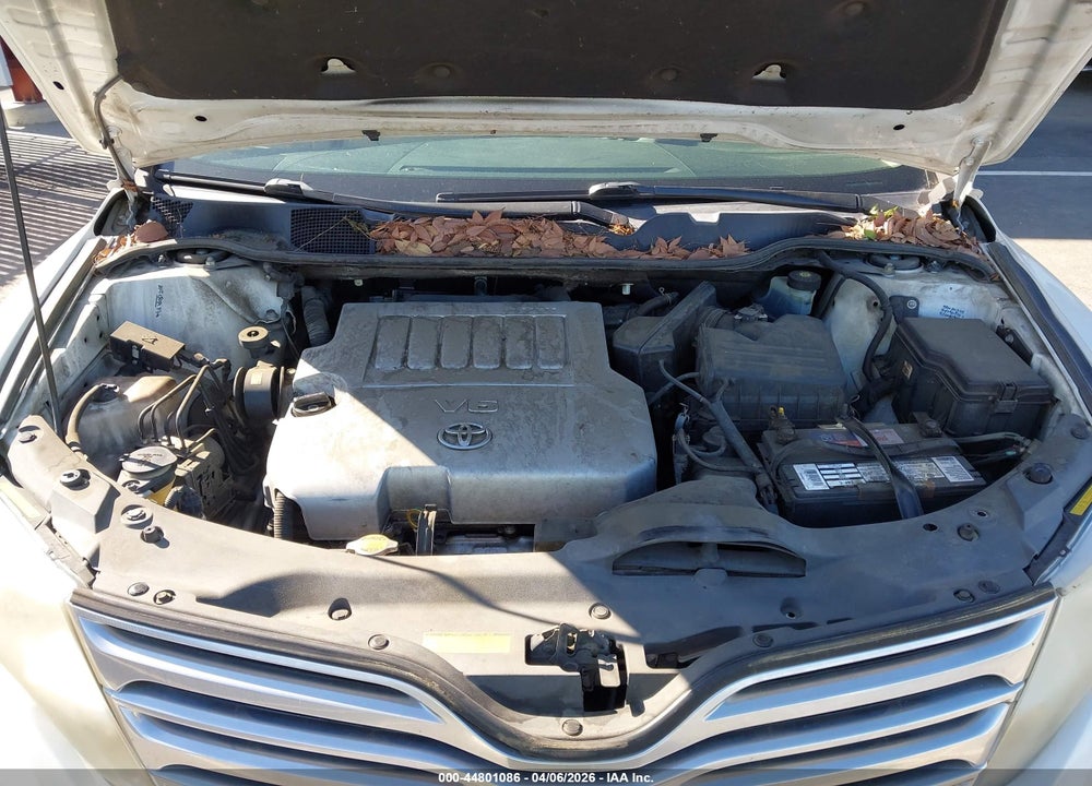 2010 TOYOTA VENZA BASE V6 VIN: 4T3BK3BB9AU028122
