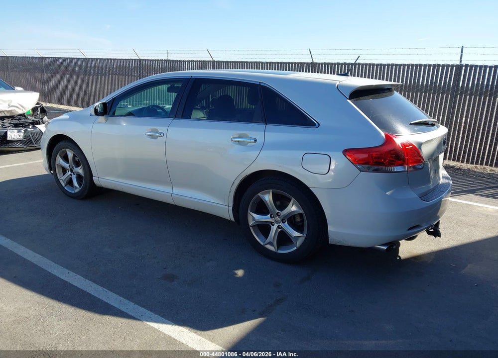 2010 TOYOTA VENZA BASE V6 VIN: 4T3BK3BB9AU028122