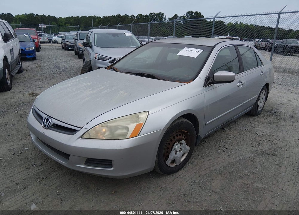 2007 HONDA ACCORD 2.4 LX VIN: 1HGCM56457A034093