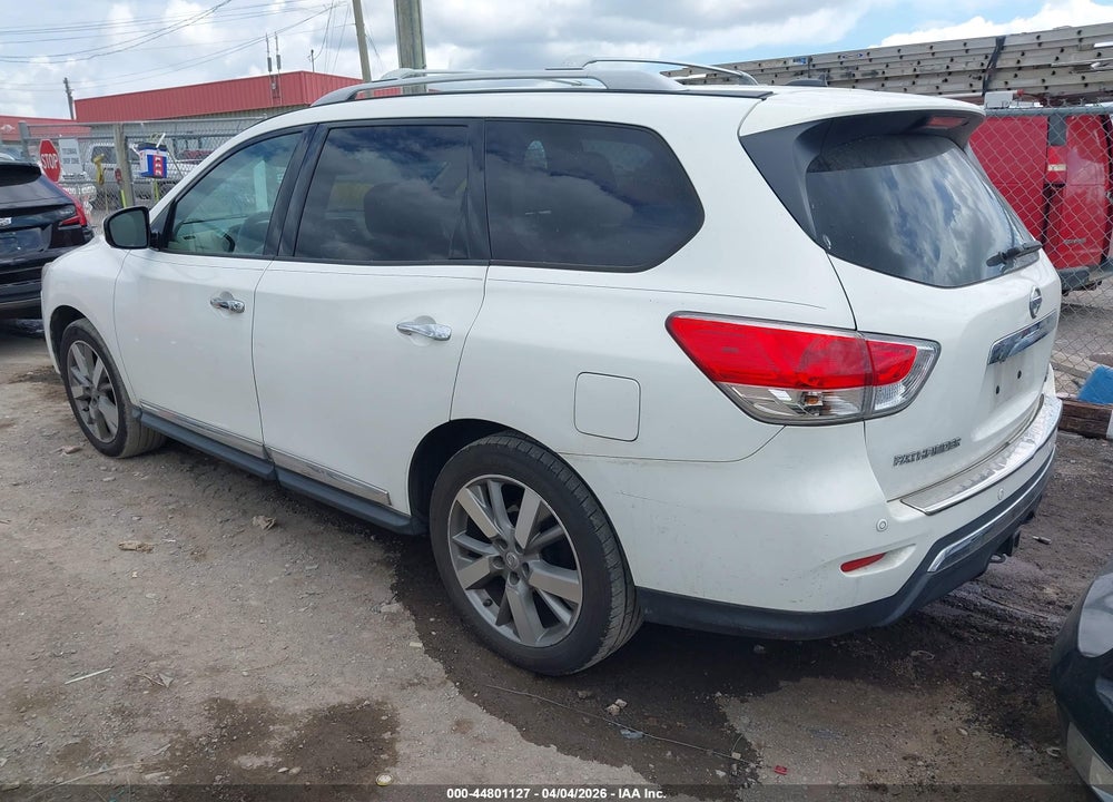 2014 NISSAN PATHFINDER PLATINUM VIN: 5N1AR2MN9EC636526