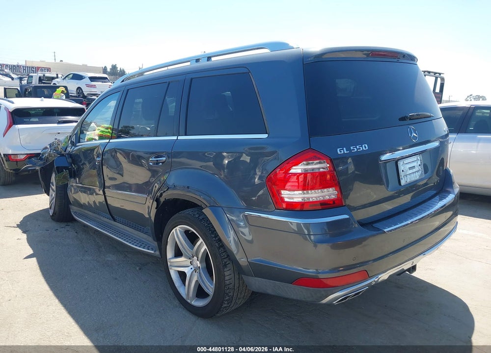 2011 MERCEDES-BENZ GL 550 4MATIC VIN: 4JGBF8GE9BA708019
