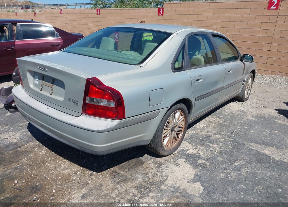 2001 VOLVO S80 T6 VIN: YV1TS90D811197259