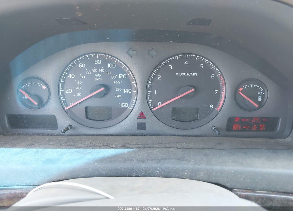 2001 VOLVO S80 T6 VIN: YV1TS90D811197259