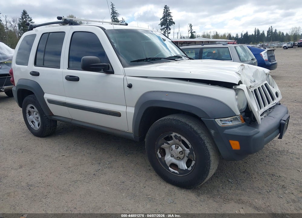 2007 JEEP LIBERTY SPORT VIN: 1J4GL48K17W620828