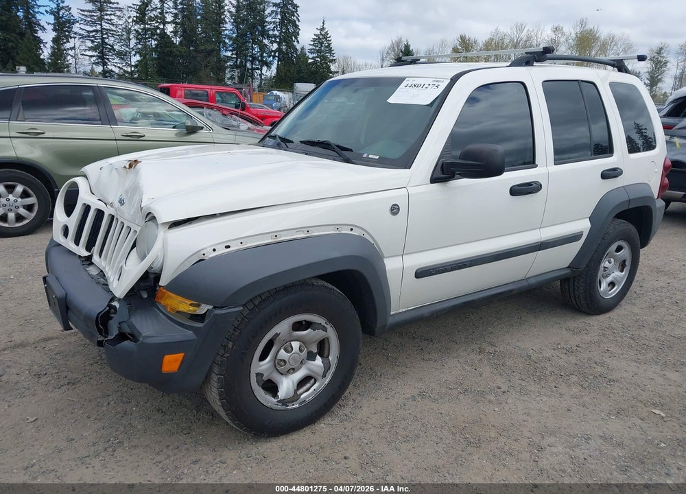 2007 JEEP LIBERTY SPORT VIN: 1J4GL48K17W620828