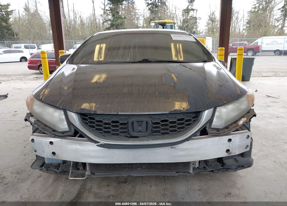2014 HONDA CIVIC LX VIN: 19XFB2F51EE215078