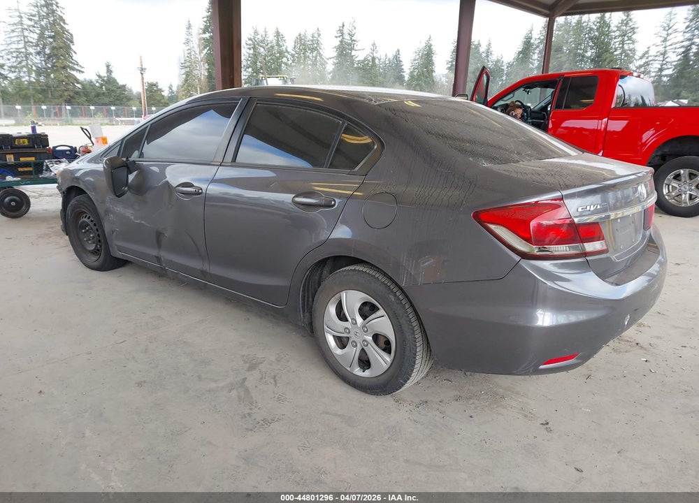 2014 HONDA CIVIC LX VIN: 19XFB2F51EE215078