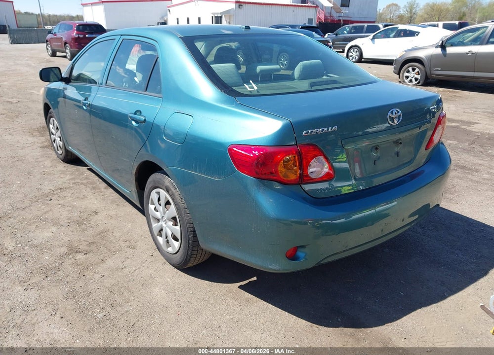 2009 TOYOTA COROLLA LE VIN: JTDBL40E899042072