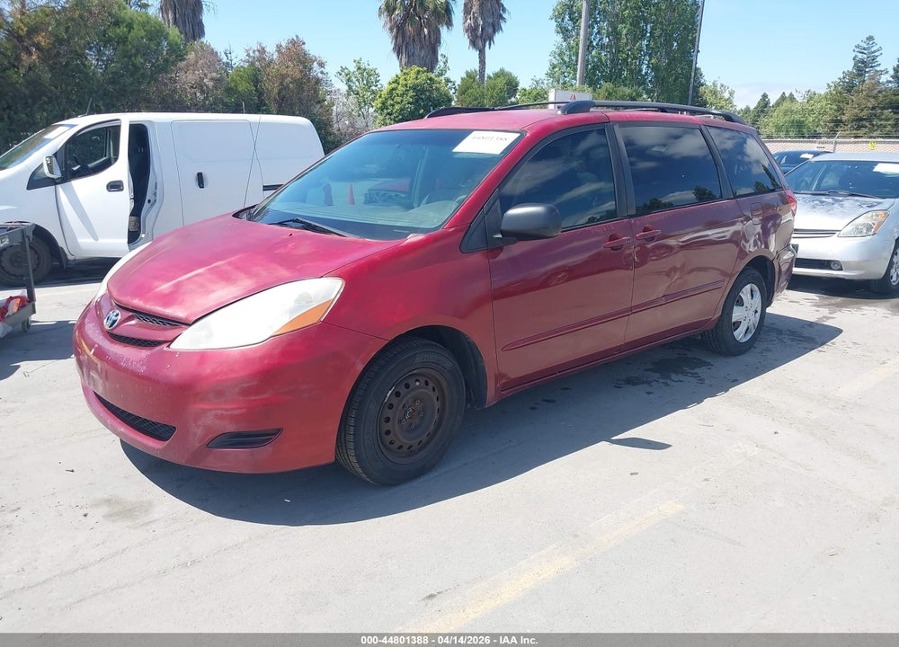 2008 TOYOTA SIENNA LE VIN: 5TDZK23C48S173094
