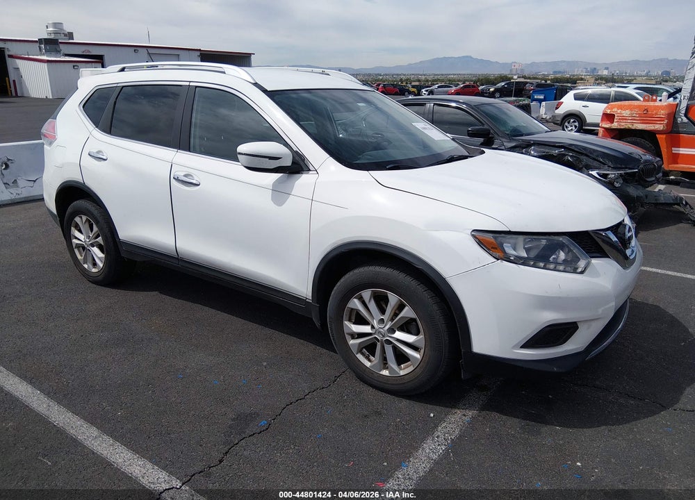 2016 NISSAN ROGUE SV VIN: KNMAT2MV4GP632000