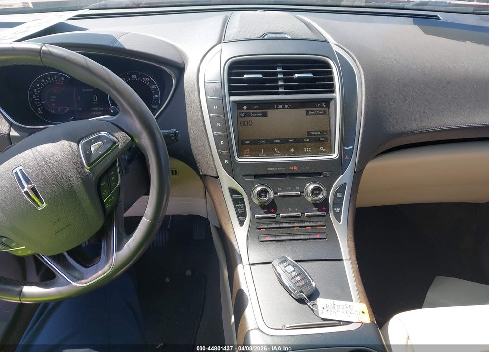 2018 LINCOLN MKX SELECT VIN: 2LMPJ6KR3JBL22836