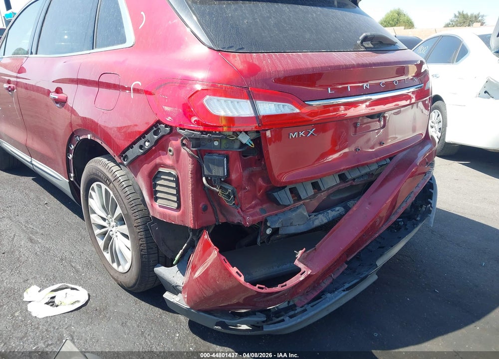 2018 LINCOLN MKX SELECT VIN: 2LMPJ6KR3JBL22836