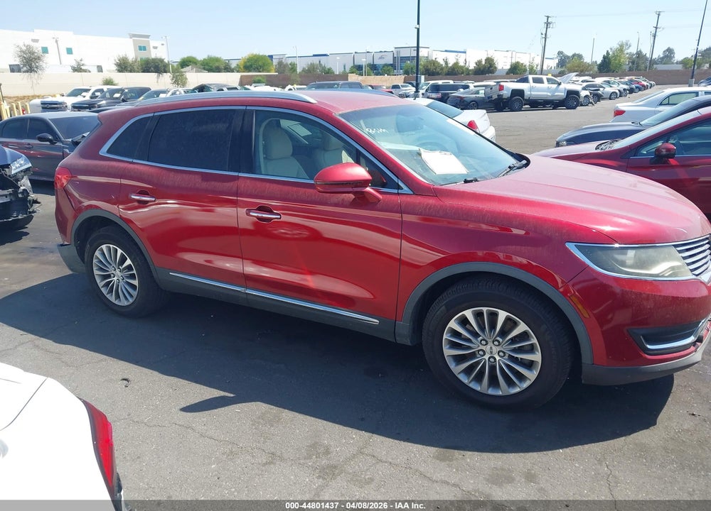 2018 LINCOLN MKX SELECT VIN: 2LMPJ6KR3JBL22836