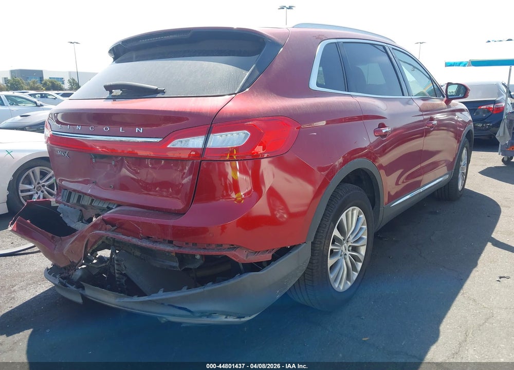 2018 LINCOLN MKX SELECT VIN: 2LMPJ6KR3JBL22836