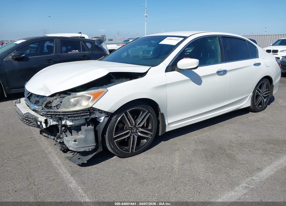 2017 HONDA ACCORD SPORT SE VIN: 1HGCR2F18HA012595