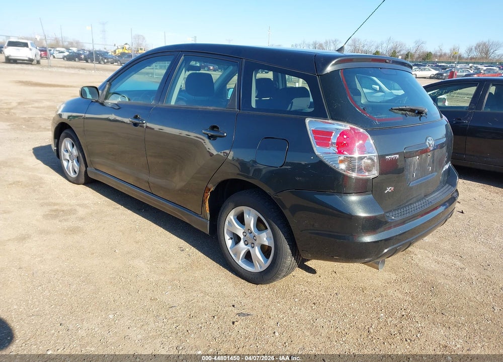2006 TOYOTA MATRIX XR VIN: 2T1KR32E66C586632