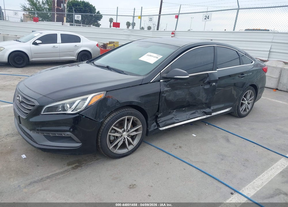 2017 HYUNDAI SONATA SPORT 2.0T VIN: 5NPE34AB3HH576135
