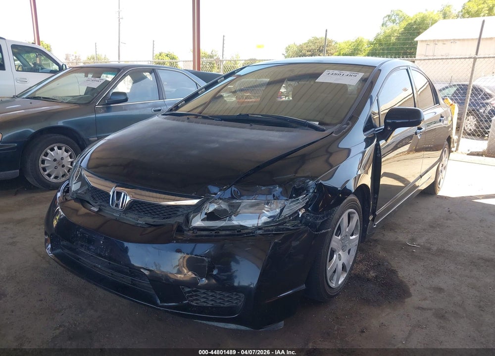 2009 HONDA CIVIC LX VIN: 2HGFA16529H365533