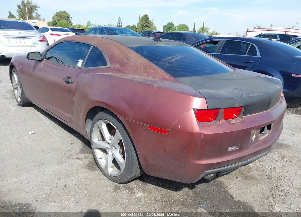 2011 CHEVROLET CAMARO 2LS VIN: 2G1FA1ED2B9151836