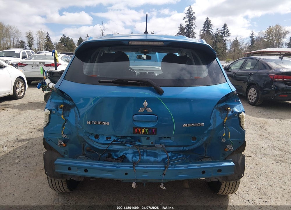 2017 MITSUBISHI MIRAGE ES VIN: ML32A3HJXHH015867
