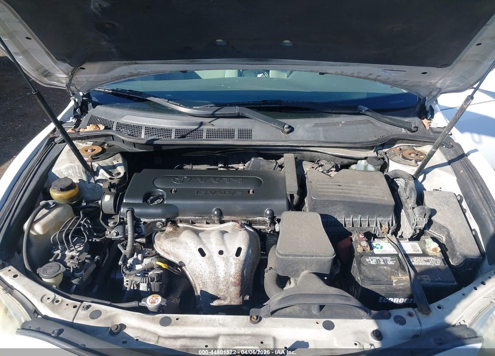 2008 TOYOTA CAMRY LE VIN: 4T1BE46K08U774419