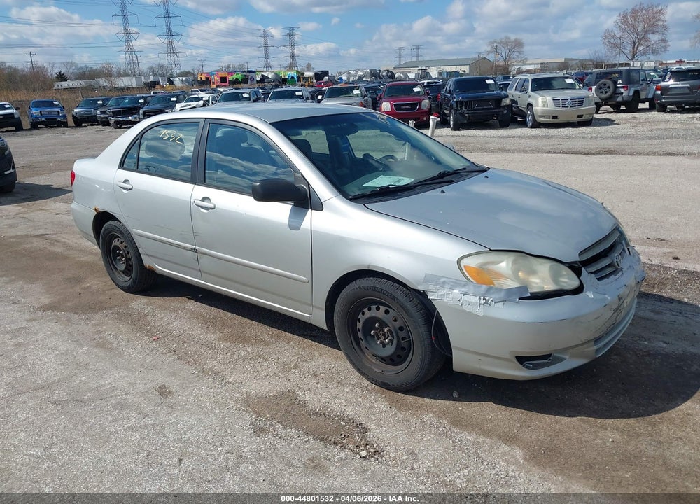 2004 TOYOTA COROLLA LE VIN: 1NXBR32E84Z334683