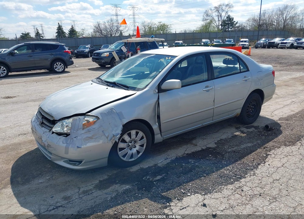 2004 TOYOTA COROLLA LE VIN: 1NXBR32E84Z334683