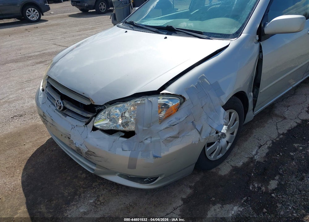 2004 TOYOTA COROLLA LE VIN: 1NXBR32E84Z334683