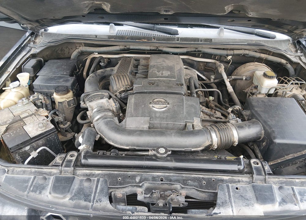 2006 NISSAN XTERRA S VIN: 5N1AN08U36C540121