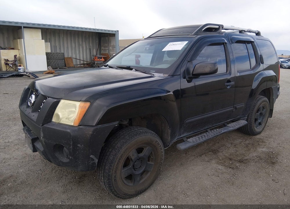 2006 NISSAN XTERRA S VIN: 5N1AN08U36C540121