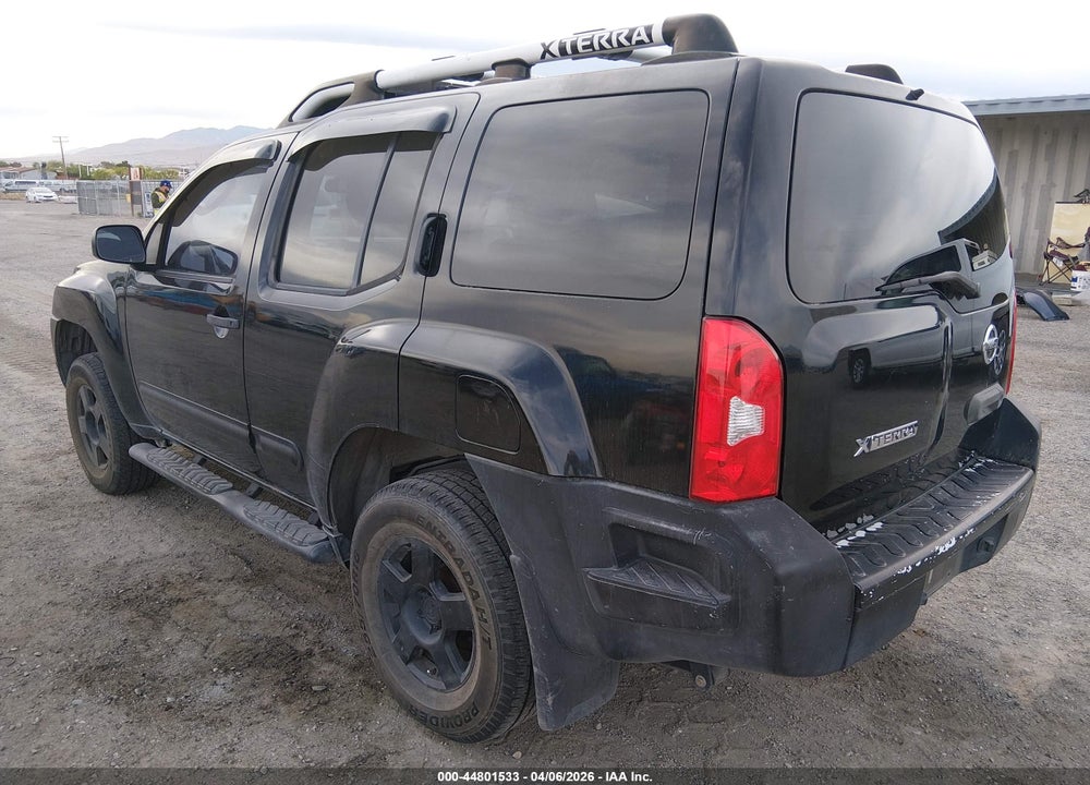 2006 NISSAN XTERRA S VIN: 5N1AN08U36C540121