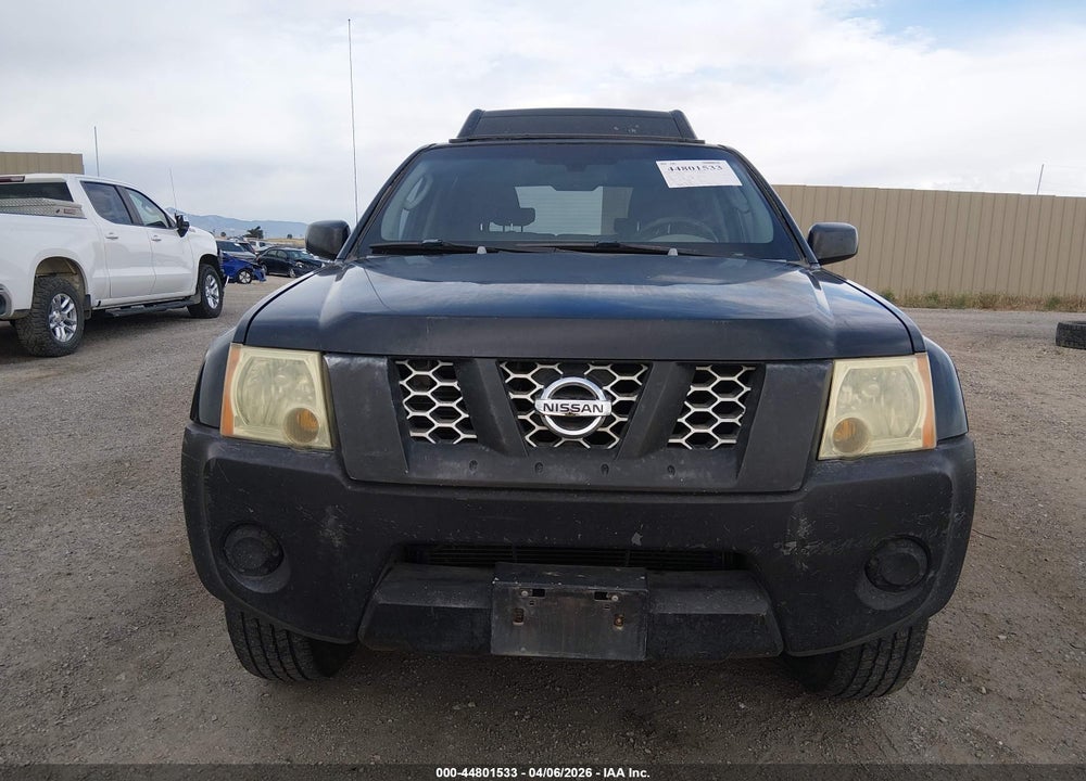 2006 NISSAN XTERRA S VIN: 5N1AN08U36C540121