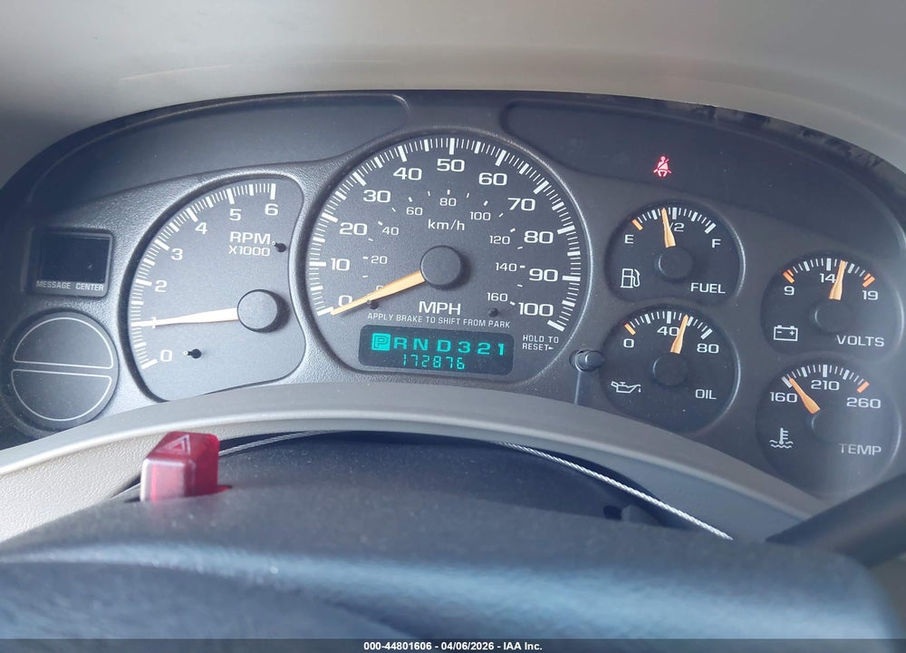 2002 CHEVROLET TAHOE LT VIN: 1GNEC13ZX2R227599