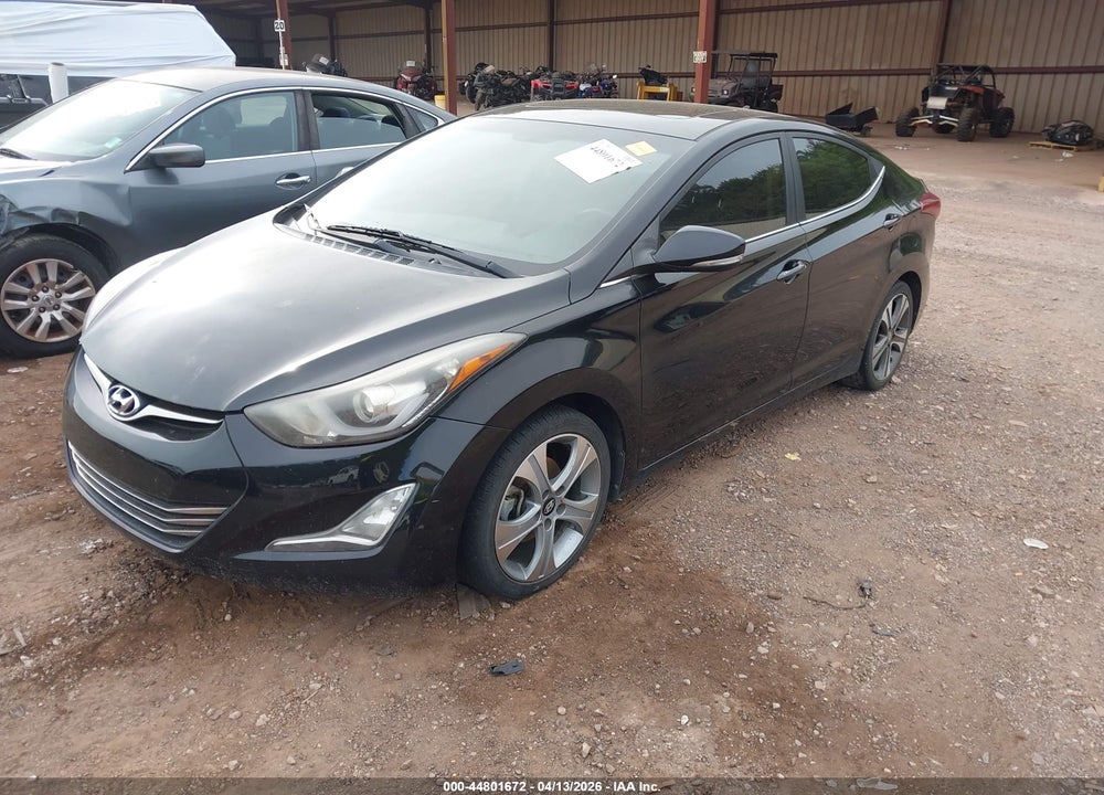 2014 HYUNDAI ELANTRA SPORT VIN: KMHDH4AH6EU071429