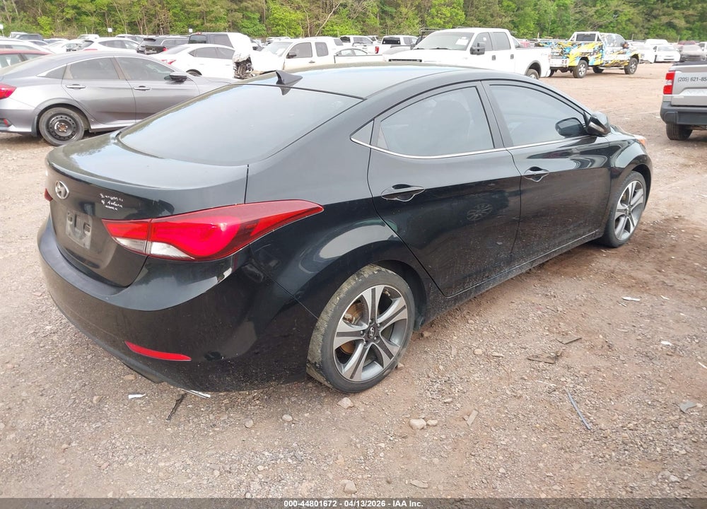 2014 HYUNDAI ELANTRA SPORT VIN: KMHDH4AH6EU071429