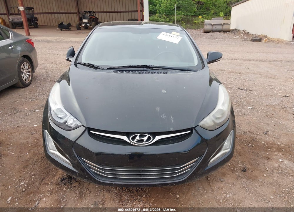 2014 HYUNDAI ELANTRA SPORT VIN: KMHDH4AH6EU071429