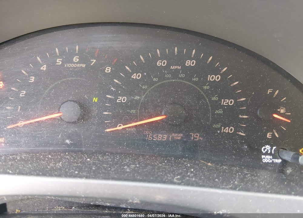 2007 TOYOTA CAMRY LE VIN: 4T1BE46K67U003977