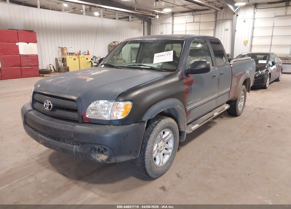 2003 TOYOTA TUNDRA LTD V8 VIN: 5TBBT48163S434454