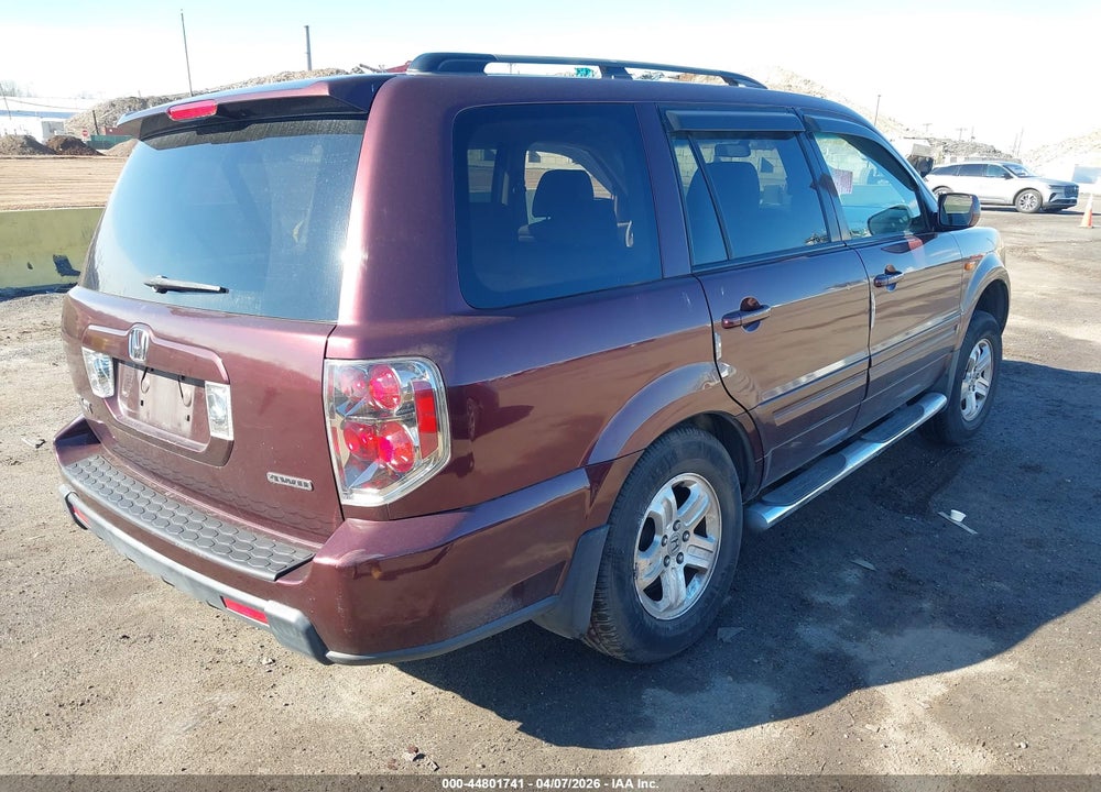 2008 HONDA PILOT VP VIN: 5FNYF18268B005312