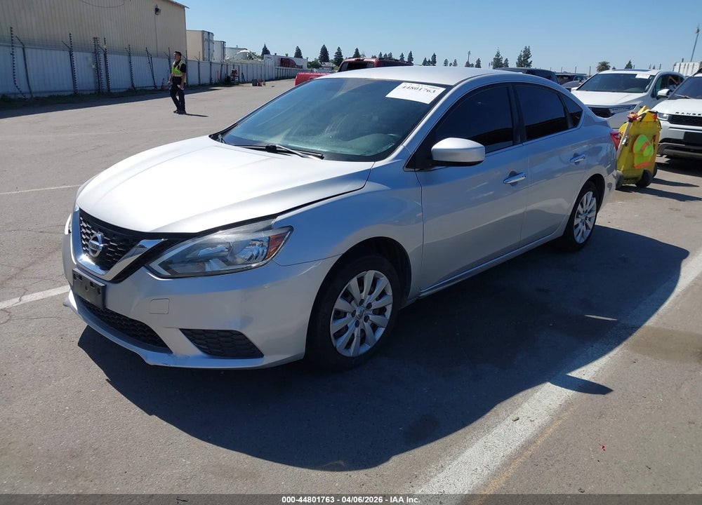 2017 NISSAN SENTRA SV VIN: 3N1AB7AP9HL715041