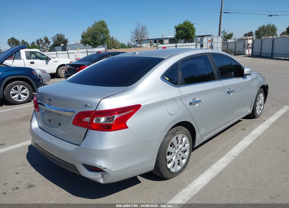 2017 NISSAN SENTRA SV VIN: 3N1AB7AP9HL715041
