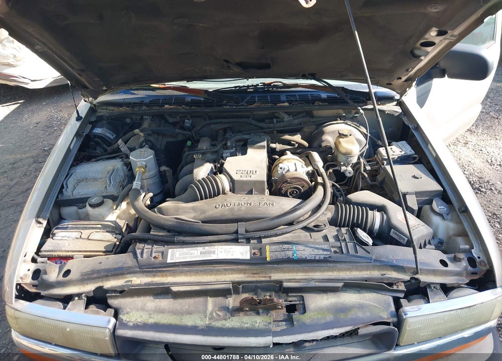 2003 CHEVROLET S-10 VIN: 1GCCS14H838242618